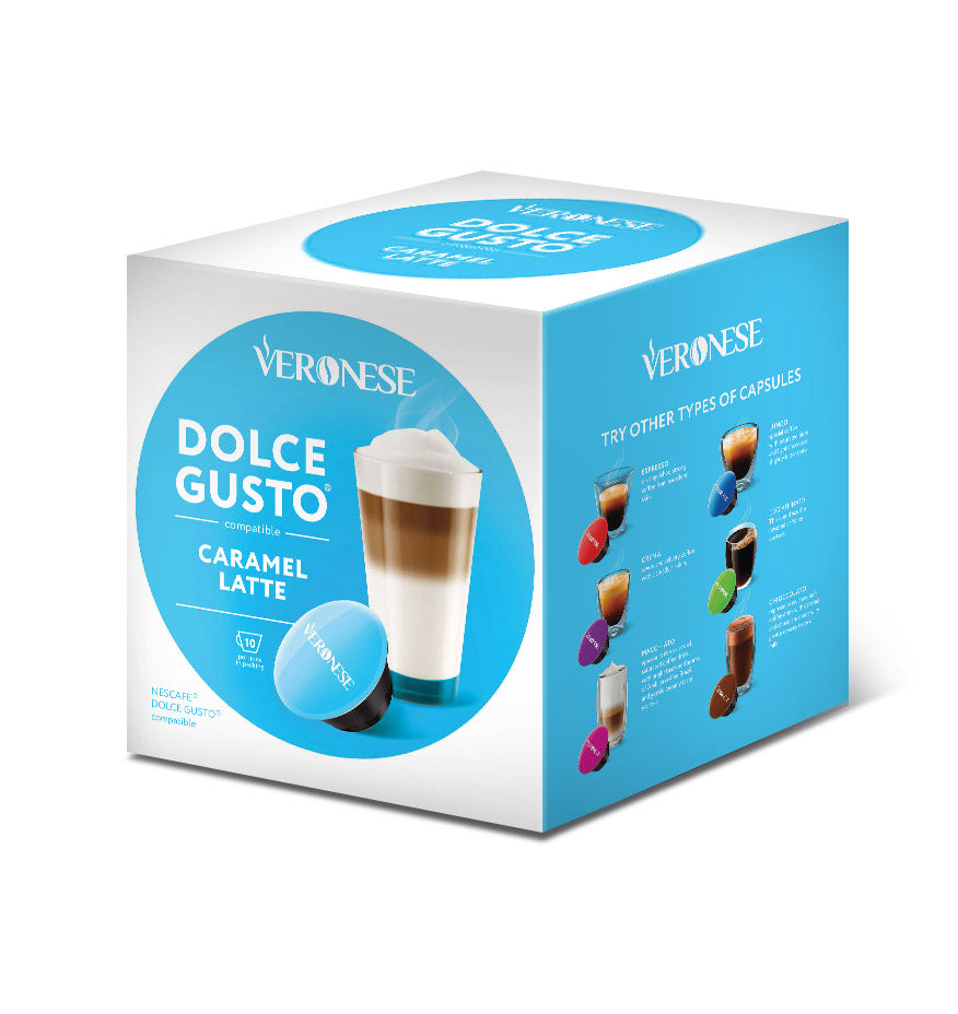 50 Cápsulas Lollo Caffè Mezcla Plata Compatible Dolce Gusto